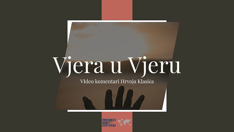  Vjera u Vjeru naslov je novog video komentara Hrvoja Klasica.