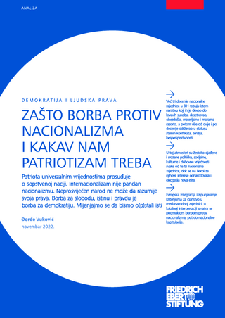 Zašto borba protiv nacionalizma i kakav nam patriotizam treba