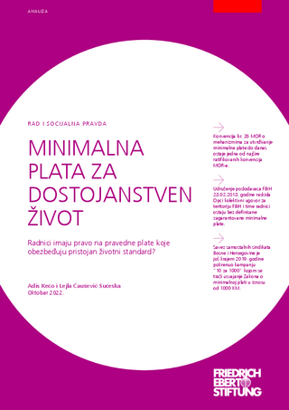 Minimalna plata za dostojanstven život