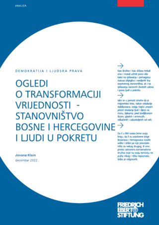Ogledi o transformaciji vrijednosti - stanovništvo Bosne i Hercegovine i ljudi u pokretu